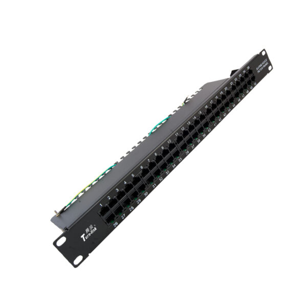 19 inch 1U Rf 50 Port Cat3 Rj11 Patch Panel