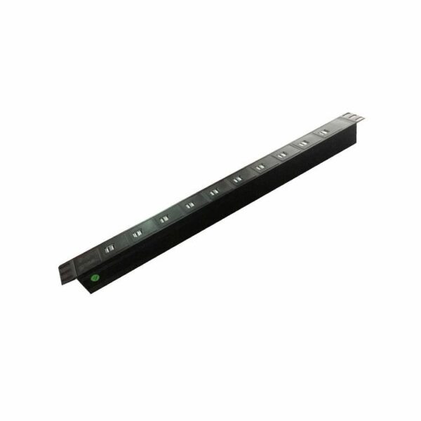 19 inch 1U 2.1A 5V Rack Mount 10 Ways Power Distribution Unit DC USB PDU - 图片 2