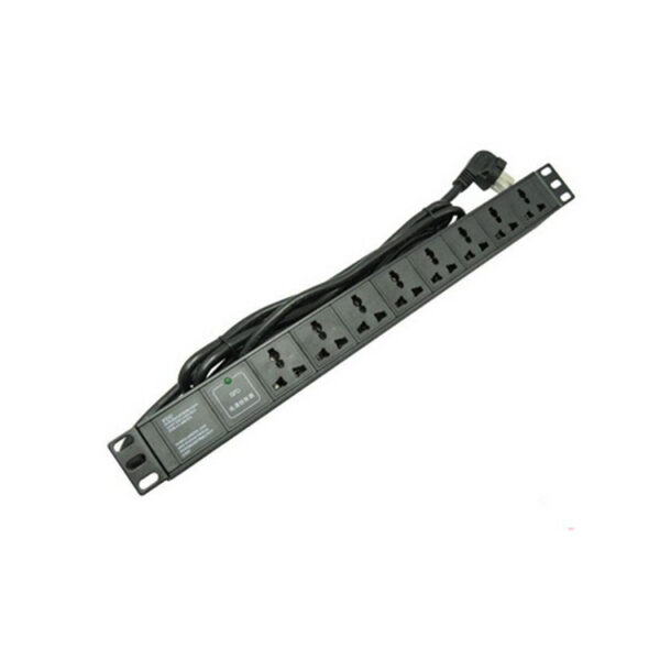 International Type  Power Distribution Unit Surge Protected Universal PDU in 8 Ways with Switch