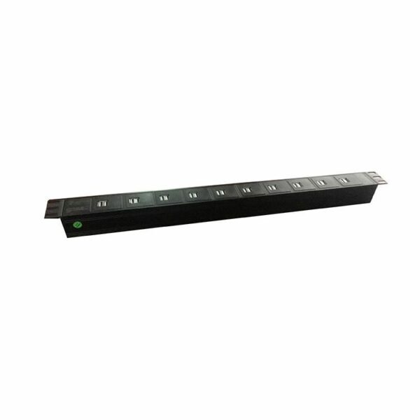 19 inch 1U 2.1A 5V Rack Mount 10 Ways Power Distribution Unit DC USB PDU